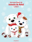 Livro para Colorir de Animais de Natal 1, 2 & 3 - Book