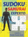 Sudoku Samurai Experto - Volumen 4 : Juegos De Logica Para Adultos - Book