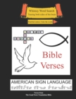 Whimsy Word Search, Bible Verses, Calendar, American Sign Language, ASL - Book
