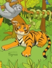 Livro para Colorir de Tigres - Book