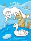 Malbuch mit Tieren im Winter 1 - Book