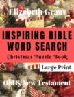 Inspiring Bible Word Search Christmas Puzzle Book : Old & New Testament (Large Print) - Book
