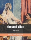 She and Allan : Large Print - Book