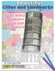 Beautiful Cities and Landmarks Color By Number - Mosaic World Geography Coloring Book for Adults - Book