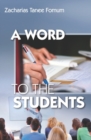 A Word To The Students - Book