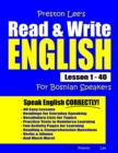 Preston Lee's Read & Write English Lesson 1 - 40 For Bosnian Speakers - Book