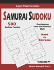 Samurai Sudoku : 500 Hard to Extreme Sudoku Puzzles Overlapping into 100 Samurai Style - Book