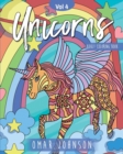 Unicorns Adult Coloring Book Vol 4 - Book