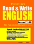 Preston Lee's Read & Write English Lesson 21 - 40 For Cantonese Speakers - Book