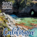 California 2021 Mini Wall Calendar - Book