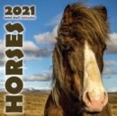 Horses 2021 Mini Wall Calendar - Book