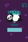 Hello Panda Primary Handwriting k-4 Workbook, 51 Sheets, 6 x 9 Inch Purple Cover - Book