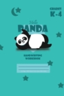 Hello Panda Primary Handwriting k-4 Workbook, 51 Sheets, 6 x 9 Inch Royal Blue Cover - Book