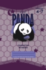Lord Panda Primary Composition 4-7 Notebook, 102 Sheets, 6 x 9 Inch Purple Cover - Book
