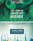 Life Science Laboratory Notebook, Non Duplicate, Write-in Blank, Double Sided, 100 Sheets, Large 8 x 10 In, Quad Ruled - Book