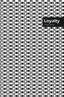 Loyalty Lifestyle, Creative, Write-in Notebook, Dotted Lines, Wide Ruled, Medium Size 6 x 9 Inch, 288 Pages (Black) - Book