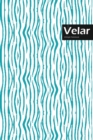 Velar Lifestyle, Animal Print, Write-in Notebook, Dotted Lines, Wide Ruled, Medium 6 x 9", 144 Sheets (Royal Blue) - Book