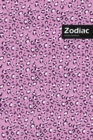 Zodiac Lifestyle, Animal Print, Write-in Notebook, Dotted Lines, Wide Ruled, Medium Size 6 x 9 Inch, 144 Pages (Purple) - Book