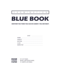 Examination Blue Book, Wide Ruled, 12 Sheets (24 Pages), Blank Lined, Write-in Booklet (White) - Book