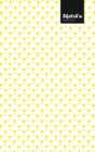 Sketch'n Lifestyle Sketchbook, (Traingle Dots Pattern Print), 6 x 9 Inches, 102 Sheets (Yellow) - Book