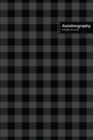 Autobiography Lifestyle Journal, Blank Write-in Notebook, Dotted Lines, Wide Ruled, Size (A5) 6 x 9 In (Gray) - Book