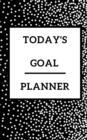Today's Goal Planner - Planning My Day - Gold Black Strips Cover - Book