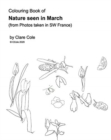Colouring Book : Nature in March (in SW France) from my photos: Coloriage France Nature en Mars, 7 ans aux Adultes. Educatif et ludique. - Book