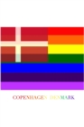 COPENHAGEN DENMARK Gay pride flag blank journal : DENMARK Gay pride flag blank journal - Book