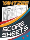 Yahtzee Score Sheets : 100 Yahtzee Score Pads, Yatzee Game Record Score Keeper Book, Score Card Yahtzee Game - Book