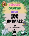 Toddler Coloring Book 100 Animals - Book