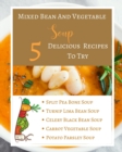 Mixed Bean And Vegetable Soup - 5 Delicious Recipes To Try - Ingredients Procedure - Gold Orange Yellow Brown Abstract - Book