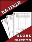 Bridge Score Sheets, Contract Bridge : 100 Large Size Bridge Game Score Sheets, Rubber Bridge Score Pads, Contract Bridge Score Pads - Book