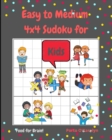Easy to Medium 4x4 Sudoku for Kids - Book