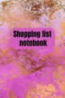 Shopping List Notebook : Organizational Log Book, Planner - Book