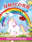 Unicorn Coloring Book : Magical Coloring Page 4 - 8 Ages - Book