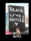 Black Lives Matter Notes : Blank Journal Wide Ruled Notebook College Ruled 8.5 x 11 in Composition Diary - Book