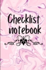 Checklist Notebook : To Do List Notebook, Daily and Weekly Planning, Productivity Journal - Book