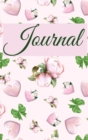 Journal For Her- Pink Flowers and Hearts Hardcover -122 pages- 6X9 Inches - Book