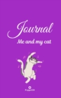 Journal : Me and my cat Purple Hardcover 124 pages 6X9 Inches - Book
