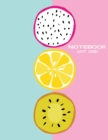 Dot Grid Notebook : Fruits Notebook Journal, 120 Dotted Pages 8.5 x 11 inches Large Journal Paper | Softcover ( Younity Style -2021 Color Trends Collection) | Minimalist Notebook | Excellent Gift Jour - Book