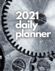 Large 2021 Daily Planner, Pure Metal Edition : 12 Month Organizer, Agenda for 365 Days, One Page Per Day, Hourly Organizer Book for Daily Activities and Appointments, White Paper, 8.5&#8243; x 11&#824 - Book