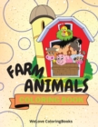 Farm Animals Coloring Book : Cute Farm Animals Coloring Book Adorable Farm Animals Coloring Pages for Kids 25 Incredibly Cute and Lovable Farm Animals - Book