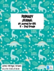 Primary Story Journal : Dotted Midline and Picture Space Baby Dinosaur Design Grades K-2 School Exercise Book Draw and Write Journal / Notebook 100 Story Pages - ( Kids Composition Notebooks ) Durable - Book