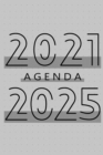 Agenda 2021 - 2025 : Agenda pour 260 Semaines, Calendrier de 60 Mois, Livre Hebdomadaire pour les Activites et les Rendez-vous, Livre Blanc, 6" x 9", 376 Pages - Book
