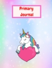 Unicorn Primary Iounral : Draw and Write Composition for boys and girls Dotted Midline and Picture Space Grades K-2 School Exercise Book Large size - 8.5 x 11 - Book