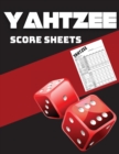 Yahtzee Score Sheets : Great Score Pads for Scorekeeping, 8.5" x 11" Yahtzee Score Cards - 100 Large Yahtzee Score Pads - Book
