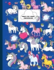 Primary Story Journal Composition Book : Cute Unicorn Notebook for handwriting practice with unique images on each page- Dotted Midline and Picture Space-126 pages for writing and drawing - Grade Leve - Book