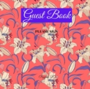 Guest Book- Anniversary themed - For any occasion- 66 color pages -8.5x8.5 Inch - Book