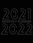 2021-2022 Monthly Planner : 24 Month Agenda for Men, Monthly Organizer Book for Activities and Appointments, 2 Year Calendar Notebook, White Paper, 8.5&#8243; x 11&#8243;, 136 Pages - Book