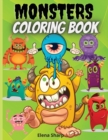 Monsters Coloring Book : Funny Monsters Coloring Book For Kids, Awesome Big Printed Designs - Book
